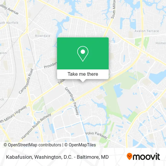 Kabafusion map