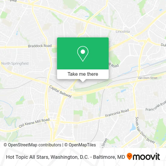 Hot Topic All Stars map