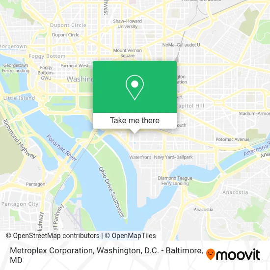 Metroplex Corporation map