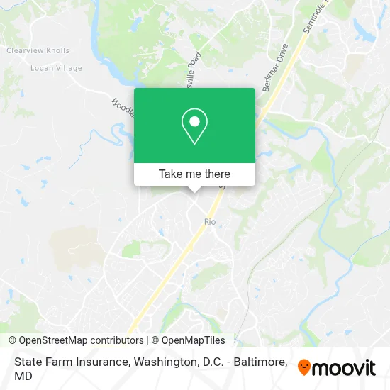 State Farm Insurance map