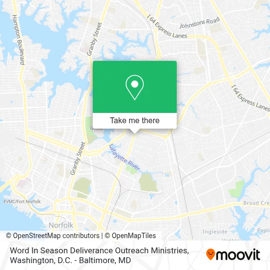 Word In Season Deliverance Outreach Ministries map