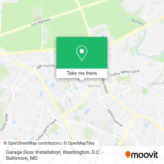 Garage Door Installation map