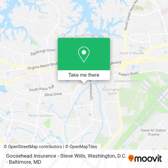 Goosehead Insurance - Steve Wills map