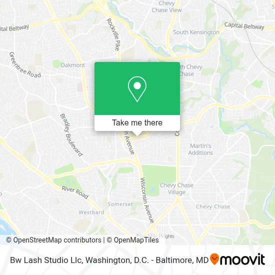 Bw Lash Studio Llc map