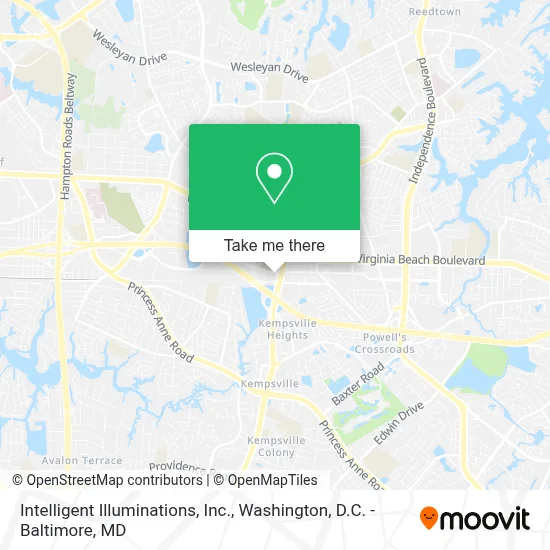 Intelligent Illuminations, Inc. map