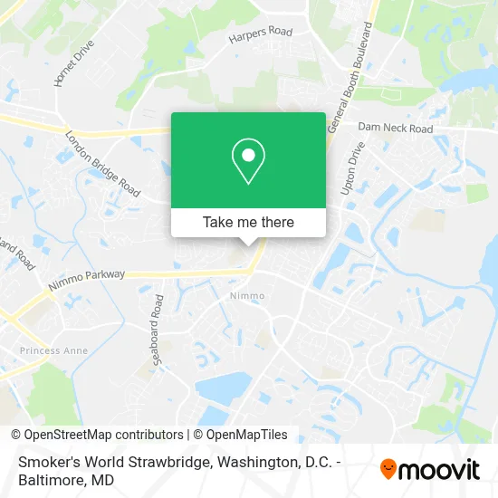Smoker's World Strawbridge map