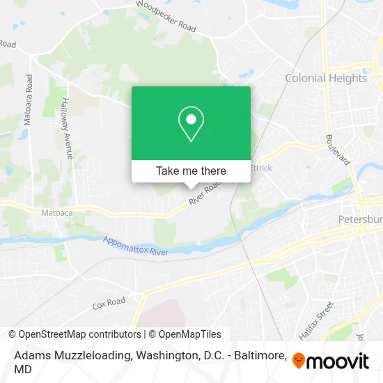 Adams Muzzleloading map