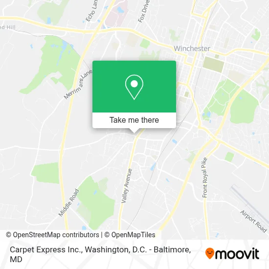 Carpet Express Inc. map