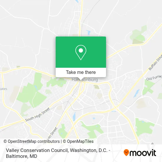Valley Conservation Council map