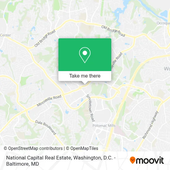 National Capital Real Estate map