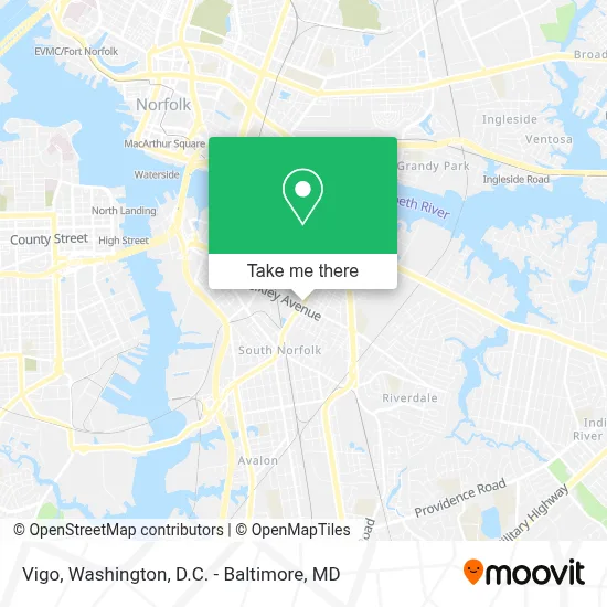 Vigo map