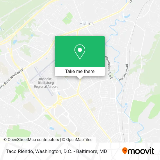 Taco Riendo map