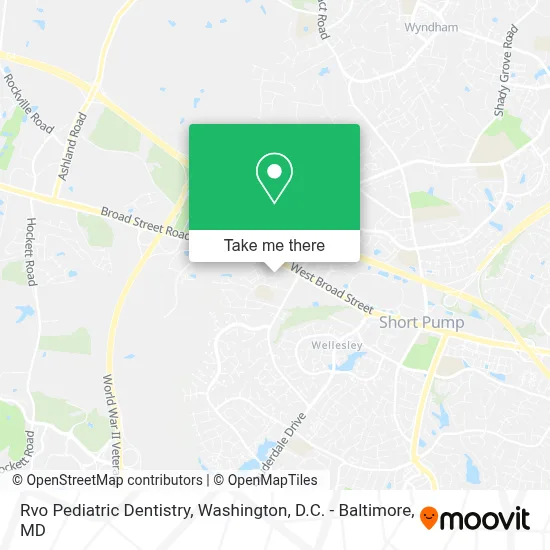Rvo Pediatric Dentistry map