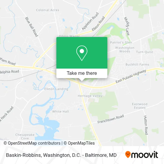 Baskin-Robbins map