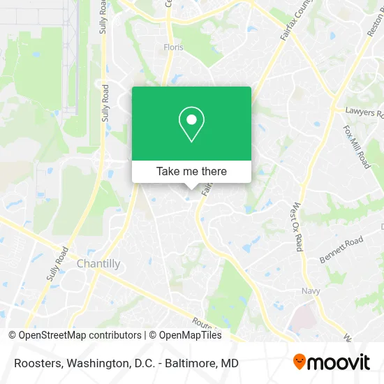 Roosters map