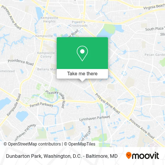 Dunbarton Park map