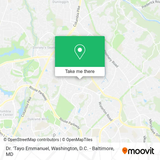 Dr. 'Tayo Emmanuel map