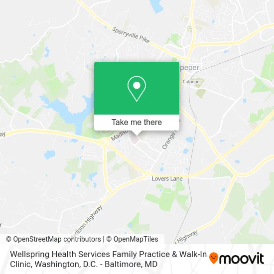 Wellspring Health Services Family Practice & Walk-In Clinic map