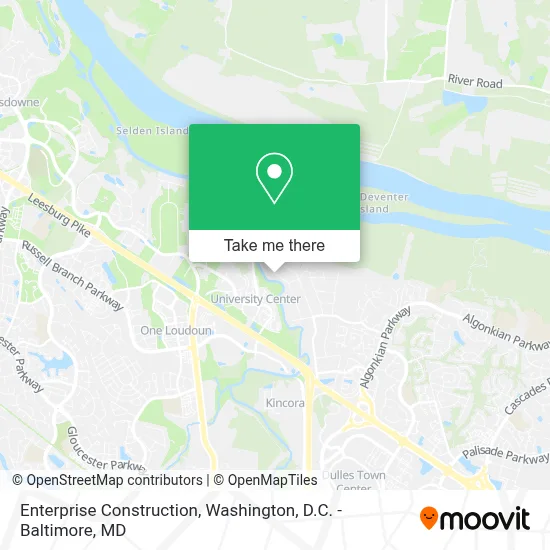Enterprise Construction map