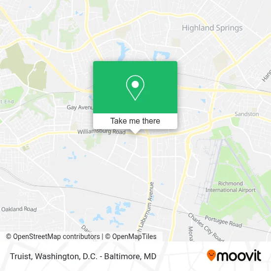 Truist map