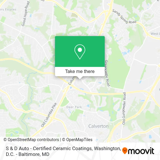 S & D Auto - Certified Ceramic Coatings map