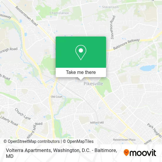 Volterra Apartments map