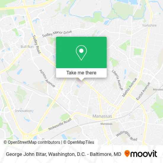 George John Bitar map