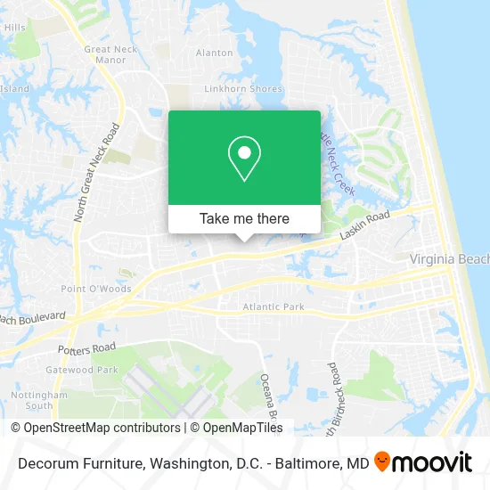 Decorum Furniture map