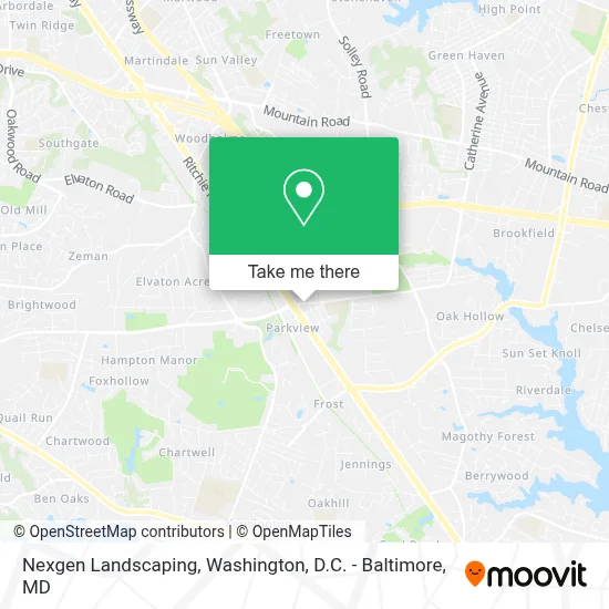 Nexgen Landscaping map