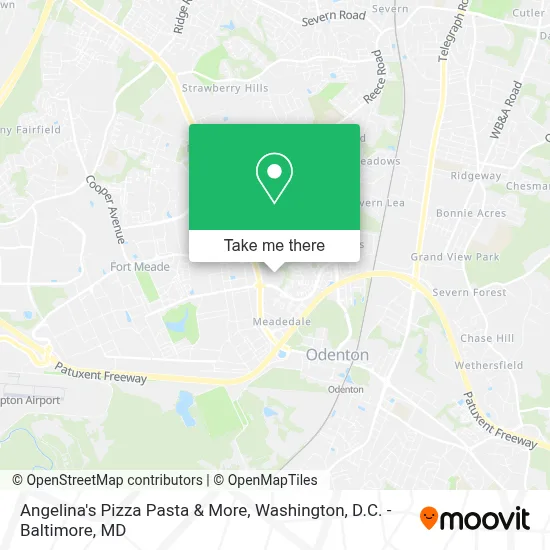 Angelina's Pizza Pasta & More map