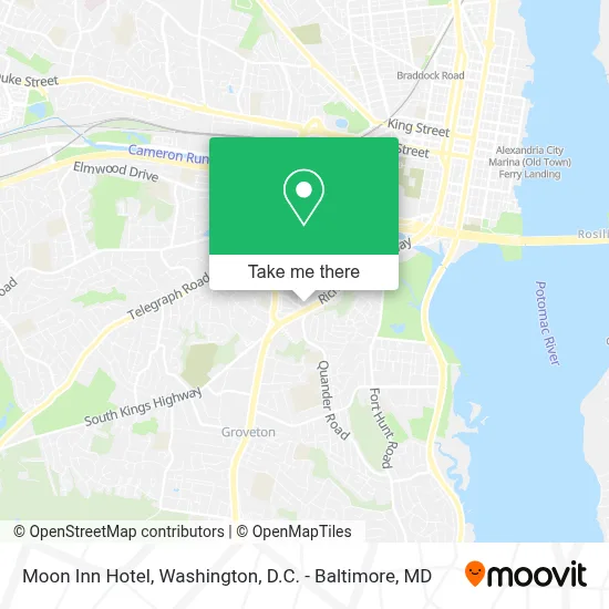 Moon Inn Hotel map