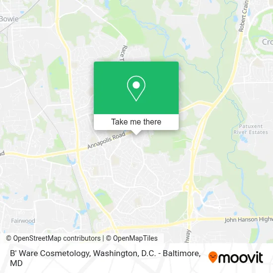 B' Ware Cosmetology map