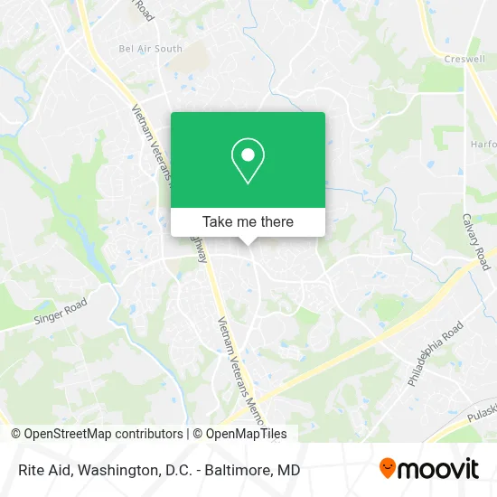 Rite Aid map