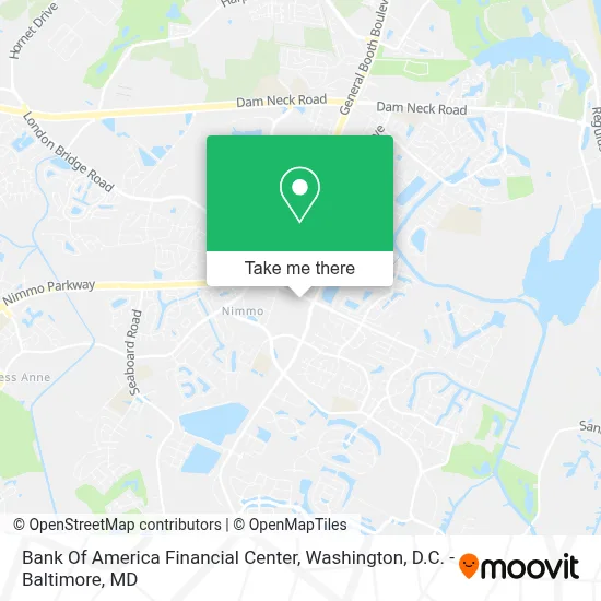 Bank Of America Financial Center map
