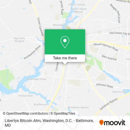 Libertyx Bitcoin Atm map