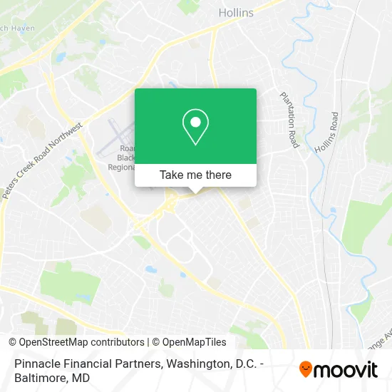 Pinnacle Financial Partners map
