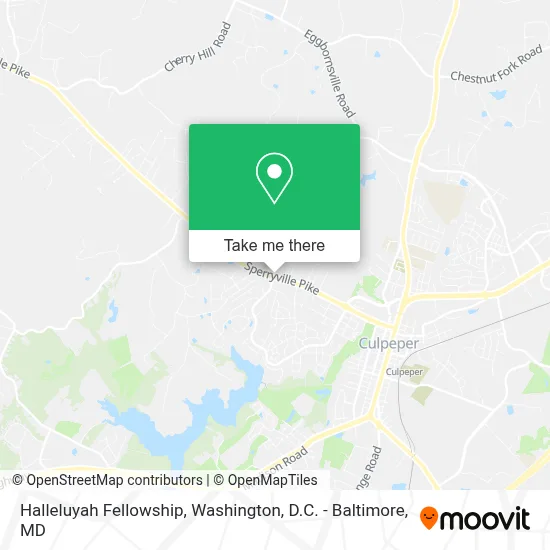 Halleluyah Fellowship map