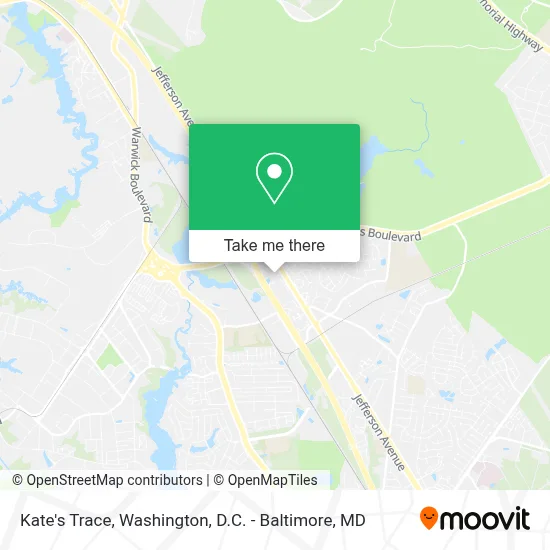 Kate's Trace map