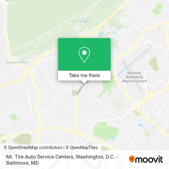 Mr. Tire Auto Service Centers map