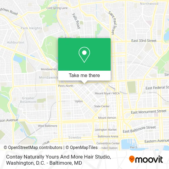 Contay Naturally Yours And More Hair Studio map