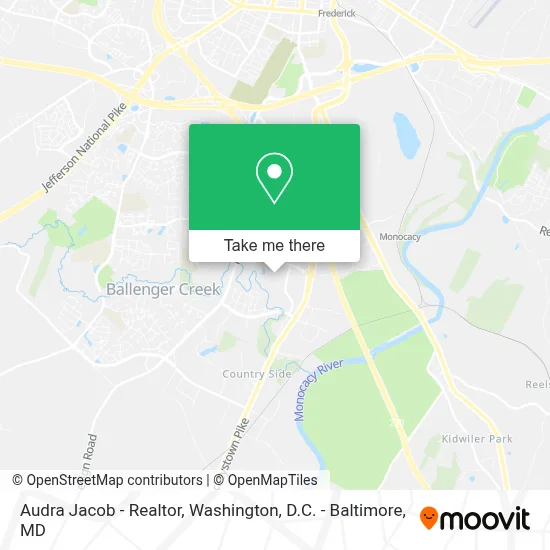 Audra Jacob - Realtor map