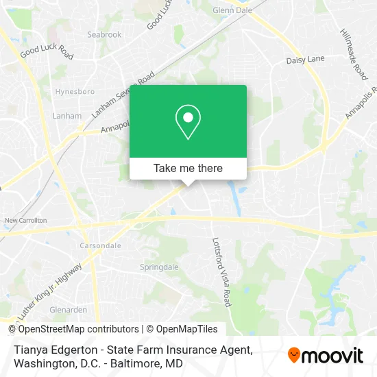 Tianya Edgerton - State Farm Insurance Agent map