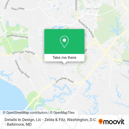 Details In Design, Llc   -  Zelda & Fitz map