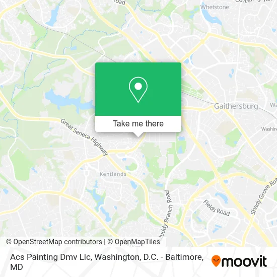 Acs Painting Dmv Llc map
