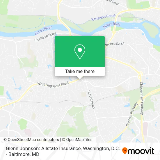 Glenn Johnson: Allstate Insurance map