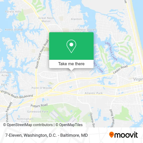 7-Eleven map