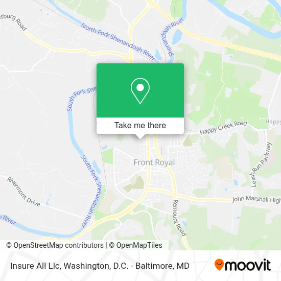 Insure All Llc map
