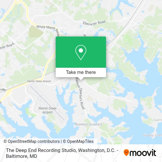 The Deep End Recording Studio map
