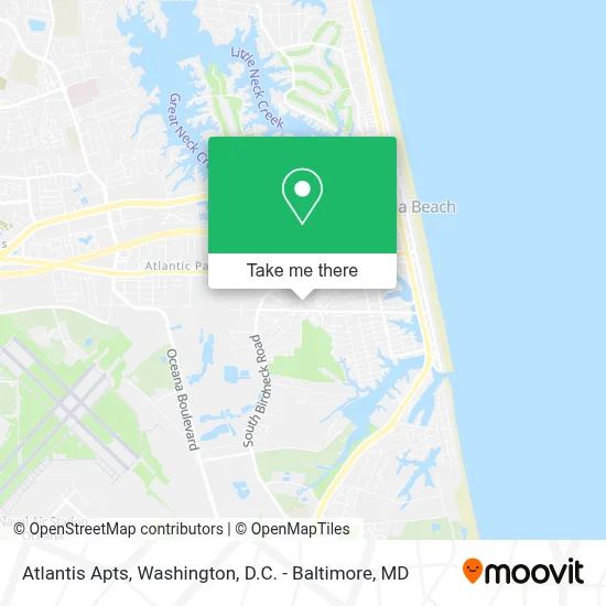 Atlantis Apts map