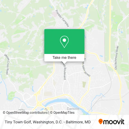 Tiny Town Golf map